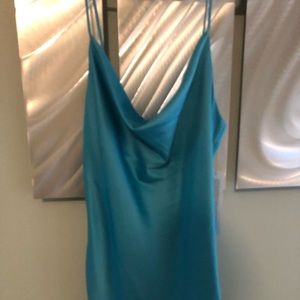 Blue top shop dress